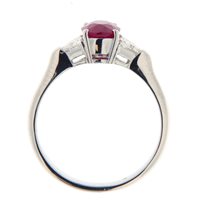 Anello Fanton Gioielli Donna in Oro bianco Rubino 1.33 Ct FG65221211 - FG65221211